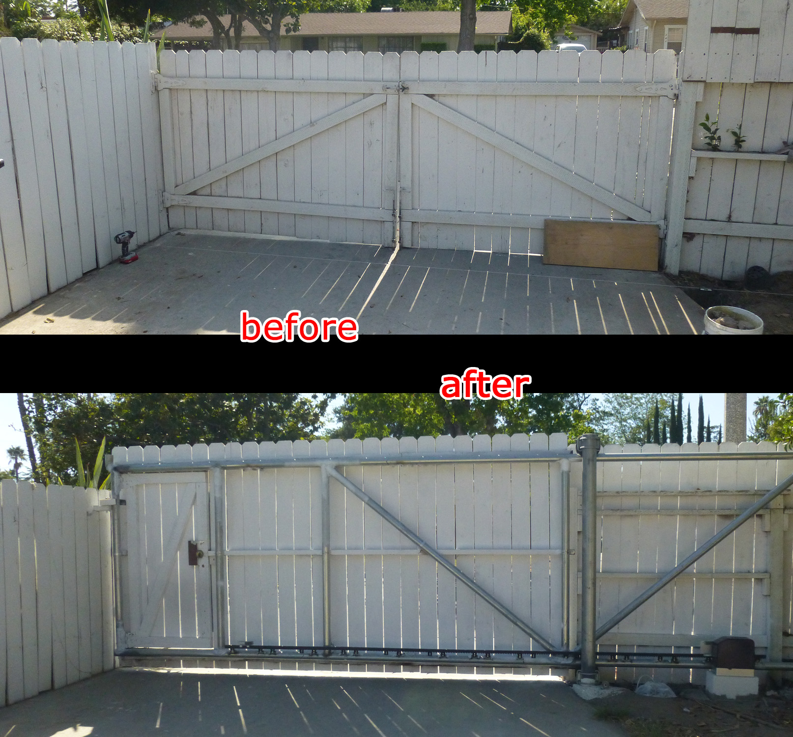 DIY, how to build your own cantilever sliding gate (1) – Make a plan